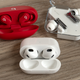 The third-gen AirPods (bottom) with the Beats Studio Buds (top left) and the Nothing Ear (1) (top right).